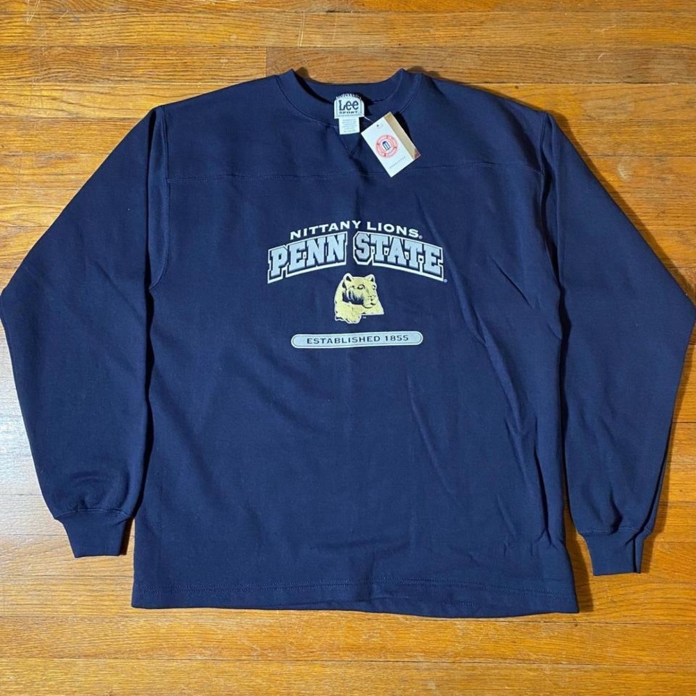 Lee Sport Penn State Nittany Lions Brand New NWT‎ Crew Neck Womens XL